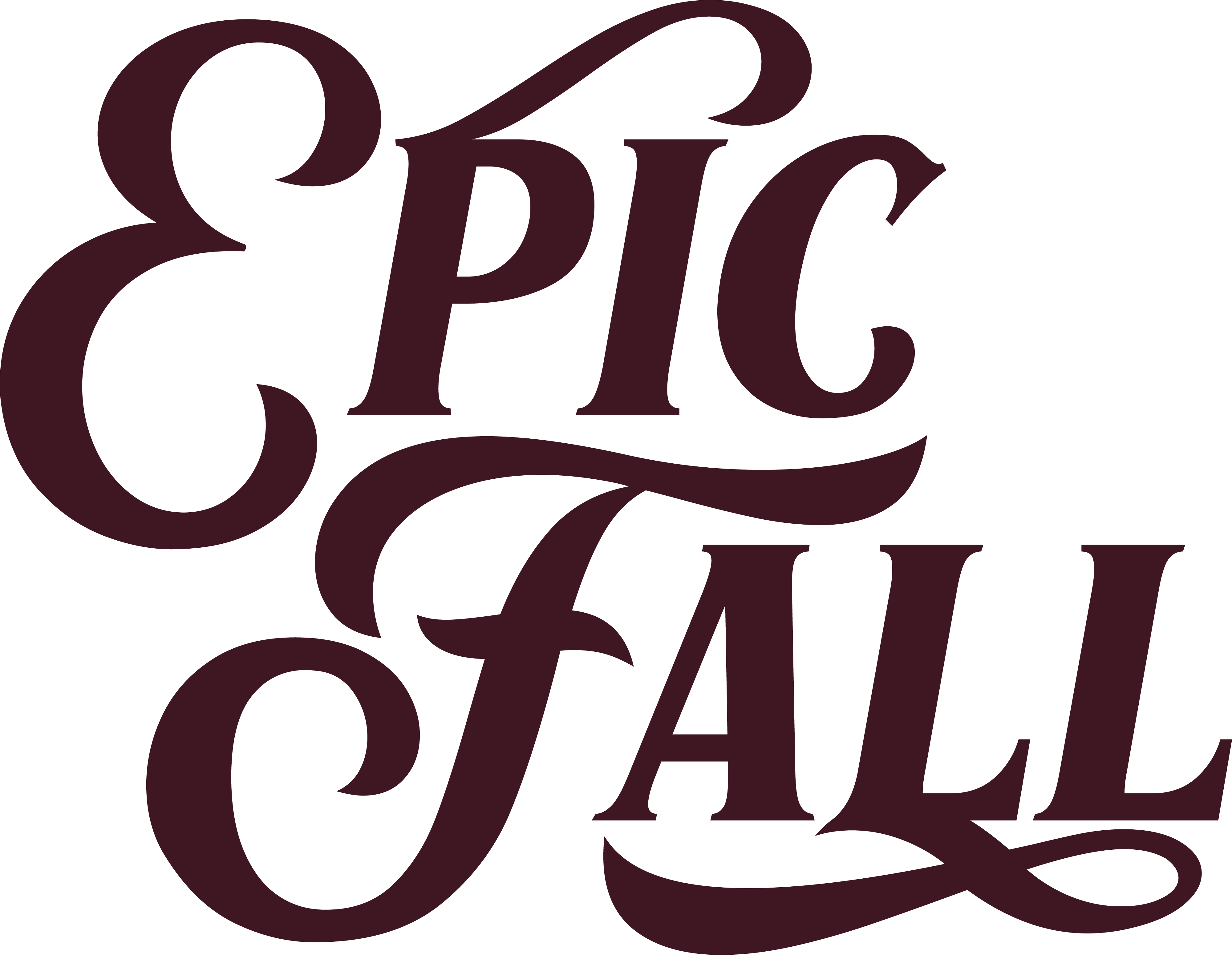 Epic Fall Logo – Deep Brown