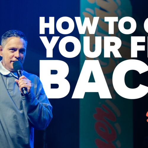 How to Get Your Fire Back