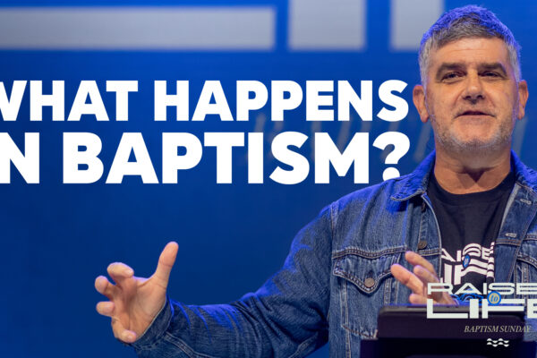 What Happens in Baptism?